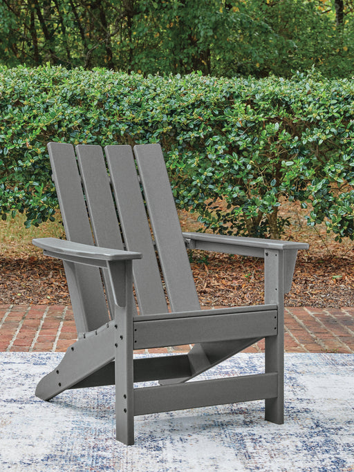 Cove Beach Gray Adirondack Chair - PCP803-898