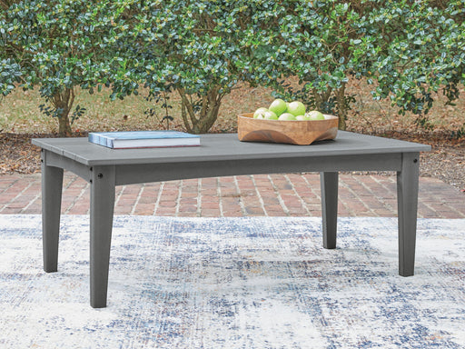 Cove Beach Gray Outdoor Coffee Table - PCP803-701