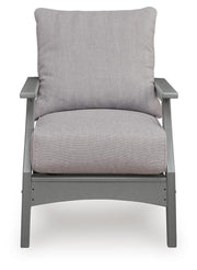 Cove Beach Outdoor Sofa with 2 Lounge Chairs in Gray - PKG024585
