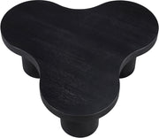 Cove Oak Veneer And Solid Wood Coffee Table in Black - 99000Black-CT13