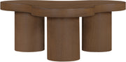Cove Oak Veneer And Solid Wood Coffee Table in Brown - 99000Brown-CT13