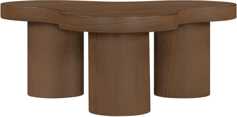 Cove Oak Veneer And Solid Wood Coffee Table in Brown - 99000Brown-CT13
