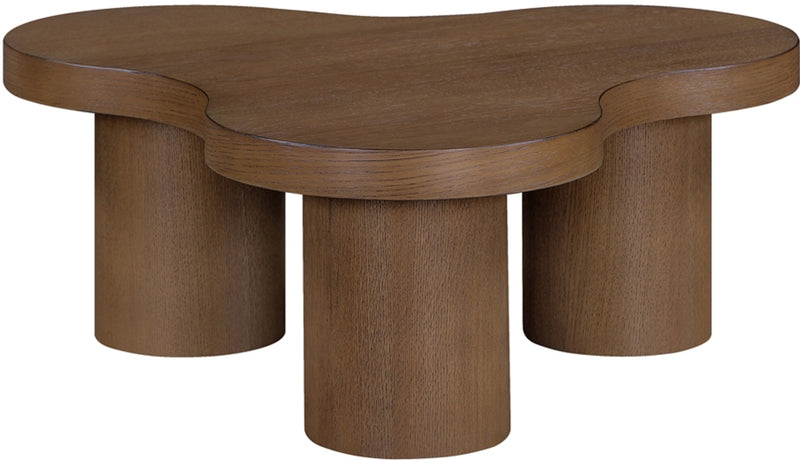Cove Oak Veneer And Solid Wood Coffee Table in Brown - 99000Brown-CT13