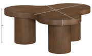 Cove Oak Veneer And Solid Wood Coffee Table in Brown - 99000Brown-CT13