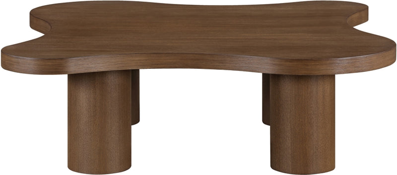 Cove Oak Veneer And Solid Wood Coffee Table in Brown - 99000Brown-CT16