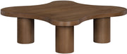 Cove Oak Veneer And Solid Wood Coffee Table in Brown - 99000Brown-CT16