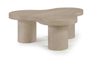 Cove Oak Veneer And Solid Wood Coffee Table in Natural - 99000Natural-CT13