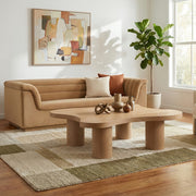 Cove Oak Veneer And Solid Wood Coffee Table in Natural - 99000Natural-CT16