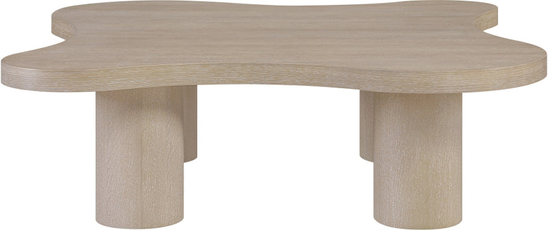 Cove Oak Veneer And Solid Wood Coffee Table in Natural - 99000Natural-CT16