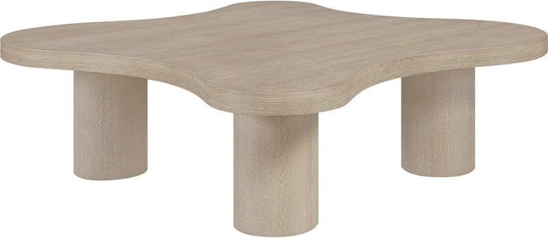 Cove Oak Veneer And Solid Wood Coffee Table in Natural - 99000Natural-CT16
