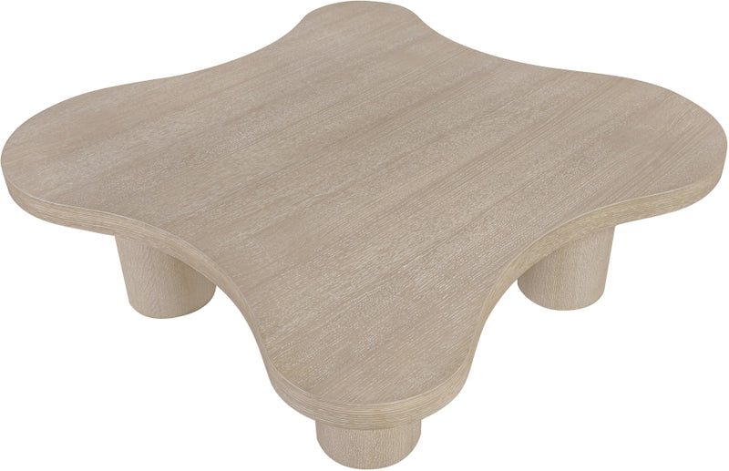 Cove Oak Veneer And Solid Wood Coffee Table in Natural - 99000Natural-CT16