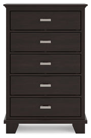 Covetown Dark Brown Chest of Drawers - B441-46