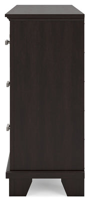 Covetown Dark Brown Dresser - B441-31