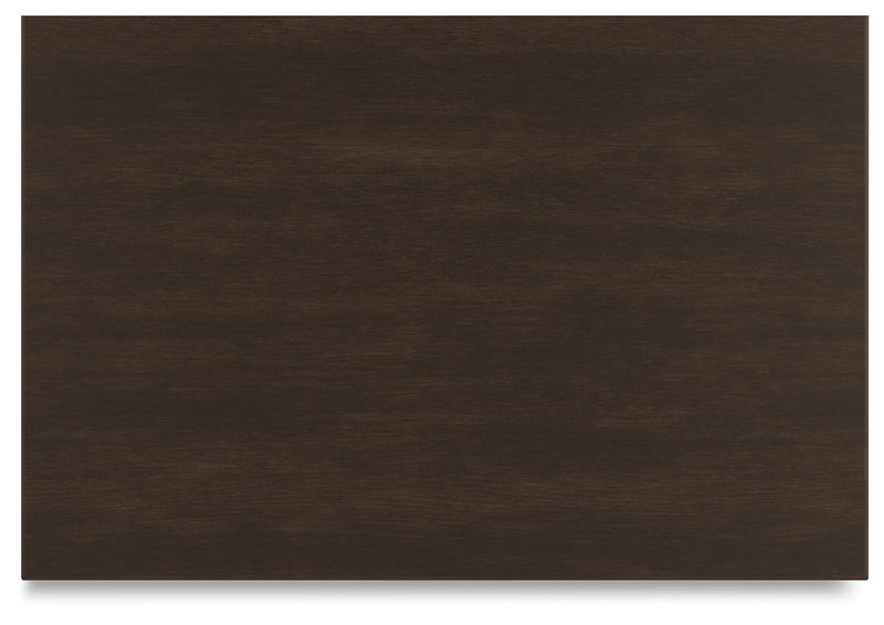 Covetown Dark Brown Full Panel Bed, Chest and Nightstand - B441B16