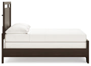 Covetown Dark Brown Full Panel Bed, Chest and Nightstand - B441B16