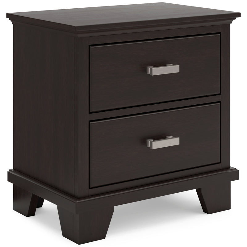 Covetown Dark Brown Panel Bedroom Set - Gate FurnitureBedroom Set