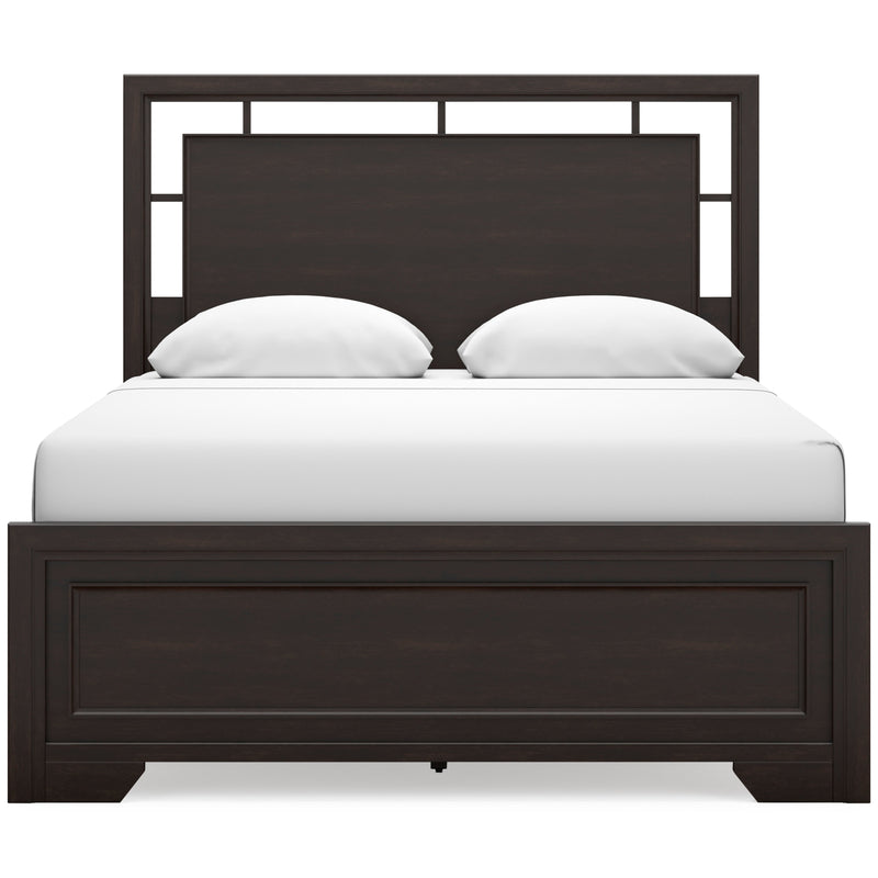 Covetown Dark Brown Panel Bedroom Set - Gate FurnitureBedroom Set
