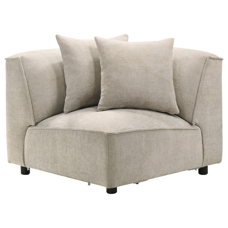 Crane 5-piece Modular Sectional Sofa Beige - 551931-SETA