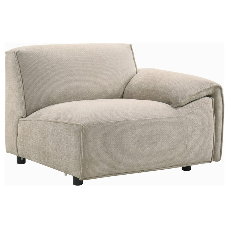 Crane 5-piece Modular Sectional Sofa Beige - 551931-SETA