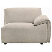 Crane 5-piece Modular Sectional Sofa Beige - 551931-SETA