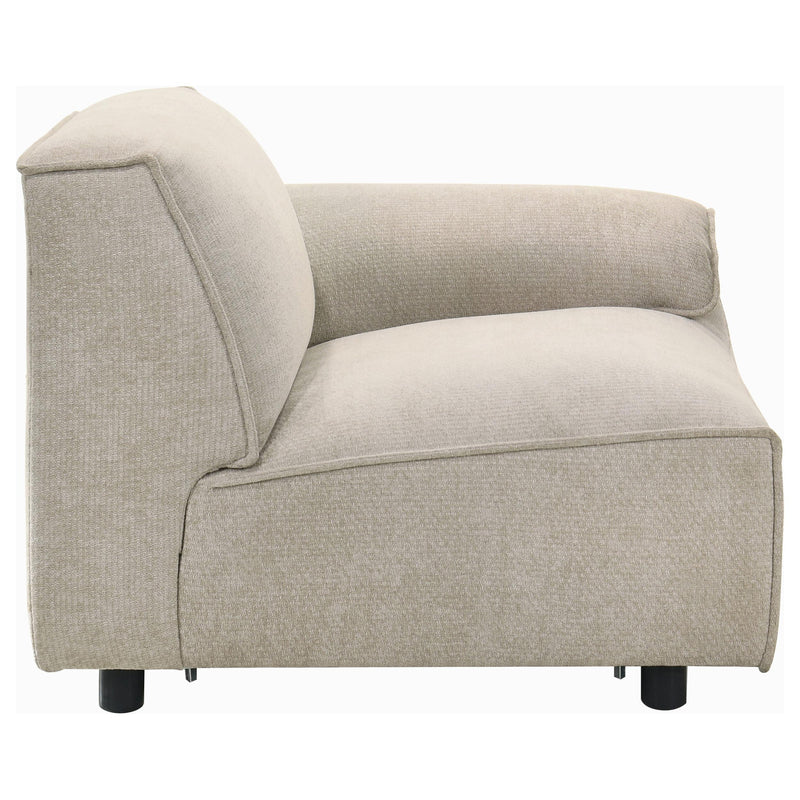 Crane 5-piece Modular Sectional Sofa Beige - 551931-SETA