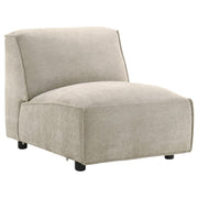 Crane 5-piece Modular Sectional Sofa Beige - 551931-SETA
