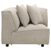 Crane 6-piece Modular Sectional Sofa Beige - 551931-SET