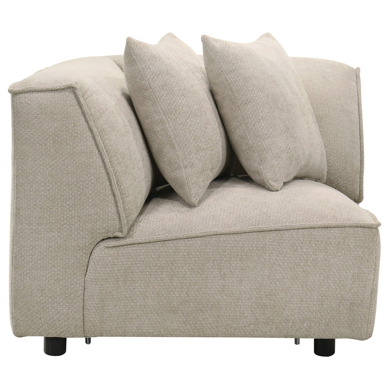 Crane 6-piece Modular Sectional Sofa Beige - 551931-SET