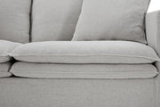 Crayford Light Gray Loveseat - FM63010LG-LV