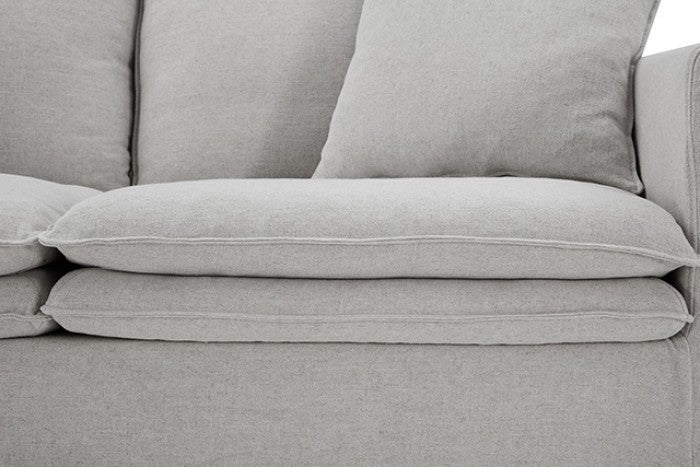 Crayford Light Gray Sofa - FM63010LG-SF