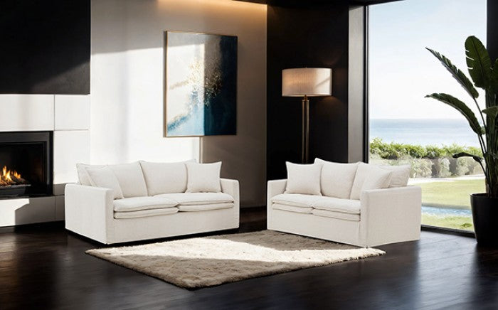 Crayford Taupe Loveseat - FM63010TP-LV