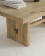 Crendlin Light Brown Coffee Table - T537-1