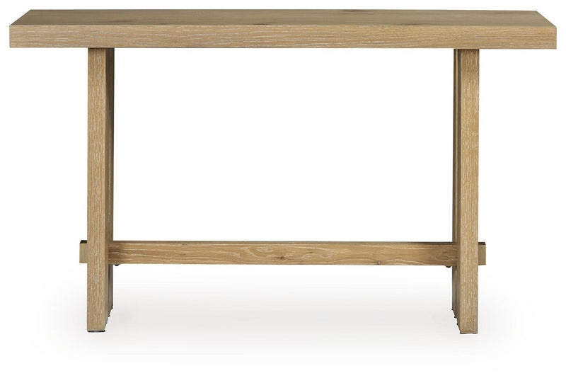 Crendlin Light Brown Sofa Table - T537-4