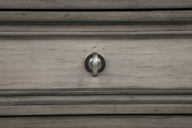 Cresswell 2-door 3-drawer Buffet and Hutch Weathered Taupe - 107455