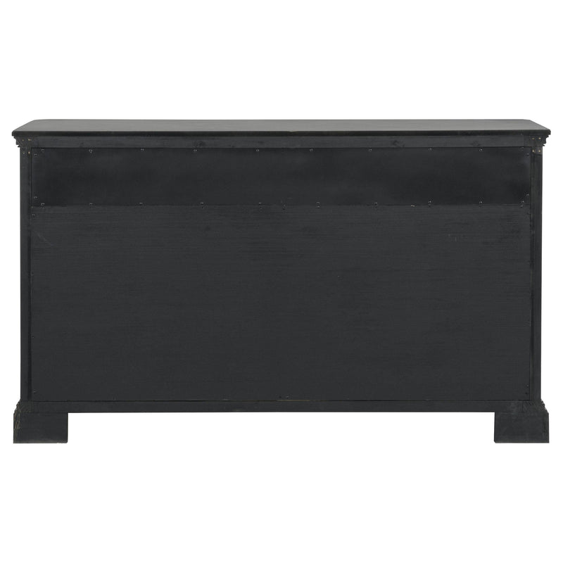 Cresswell 2-door 3-drawer Wine Storage Buffet Weathered Taupe - 107455B