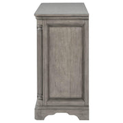 Cresswell 2-door 3-drawer Wine Storage Buffet Weathered Taupe - 107455B