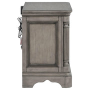 Cresswell 3-drawer Nightstand Bedside Table Weathered Taupe - 225142