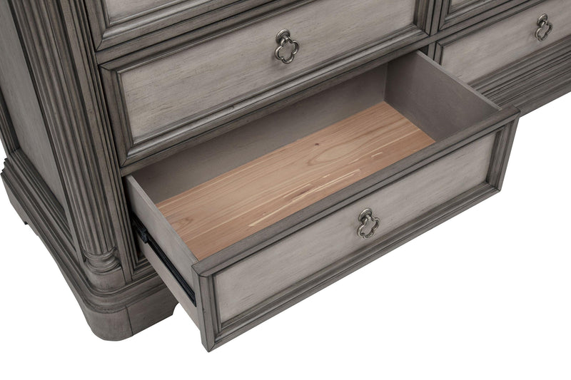 Cresswell 4-piece Eastern King Bedroom Set Weathered Taupe - 225141KE-S4