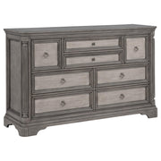 Cresswell 4-piece Eastern King Bedroom Set Weathered Taupe - 225141KE-S4