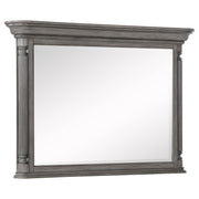 Cresswell 4-piece Eastern King Bedroom Set Weathered Taupe - 225141KE-S4