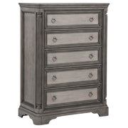 Cresswell 5-drawer Chest of Drawers Weathered Taupe - 225145