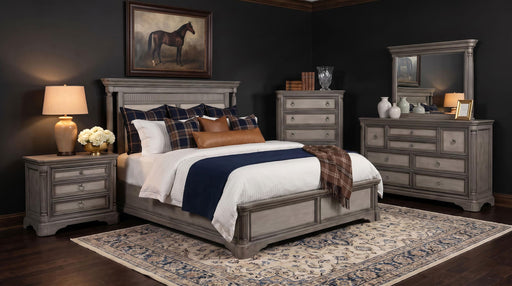 Cresswell 5-piece California King Bedroom Set Weathered Taupe - 225141KW-S5