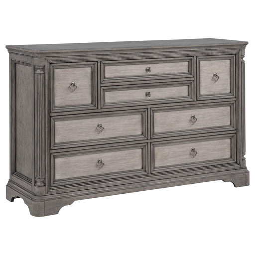 Cresswell 8-drawer Bedroom Dresser Weathered Taupe - 225143