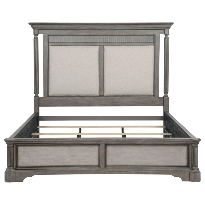 Cresswell California King Panel Bed Weathered Taupe - 225141KW
