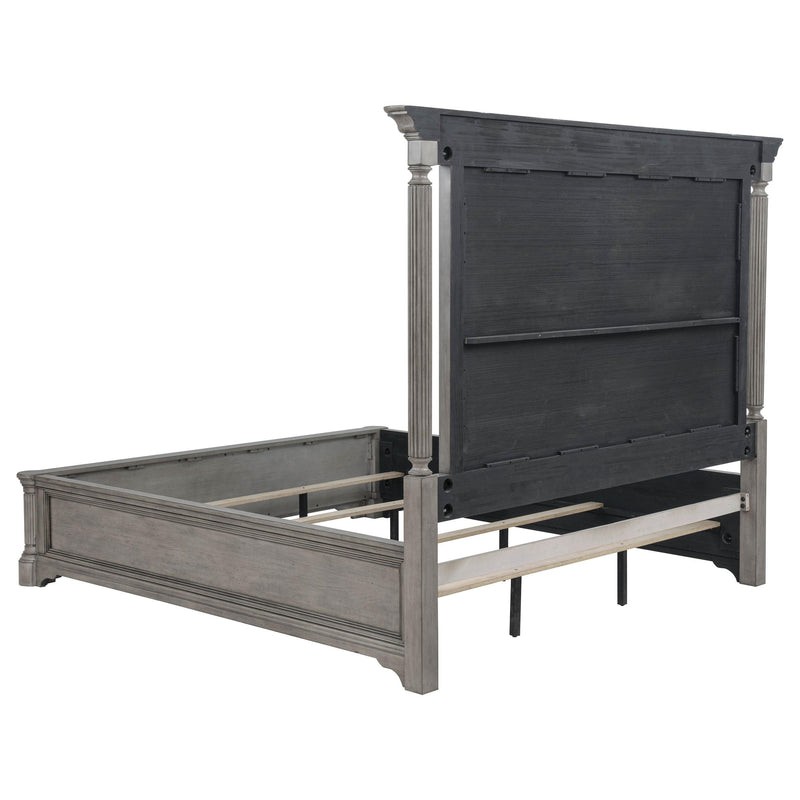 Cresswell California King Panel Bed Weathered Taupe - 225141KW