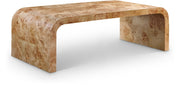 Cresthill Burl Wood Coffee Table in Natural - 269-C