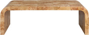 Cresthill Burl Wood Coffee Table in Natural - 269-C