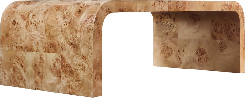 Cresthill Burl Wood Coffee Table in Natural - 269-C