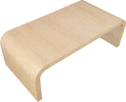 Cresthill Oak Wood Coffee Table in White - 272-C