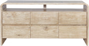 Cresthill Oak Wood Dresser in Natural - 862-D